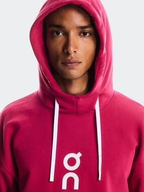 On Organic Cotton Blend Club Hoodie L